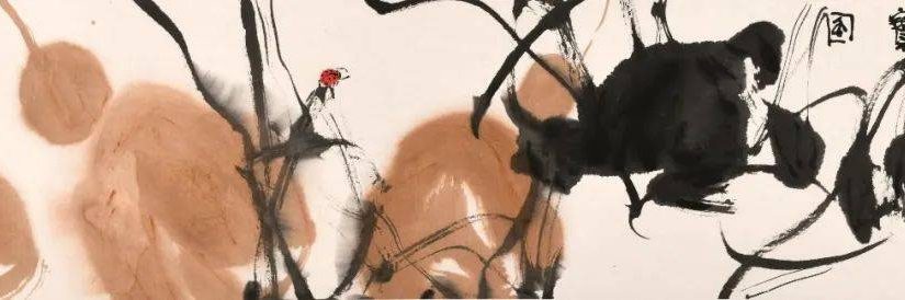 《三寶圖》17x68cm